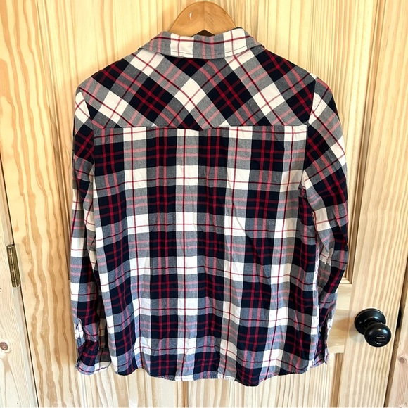 Zara Buffalo Plaid Snap Flannel Shirt. Size Medium. - Picture 13 of 15